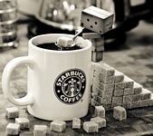 pic for Danbo and Starbucks 